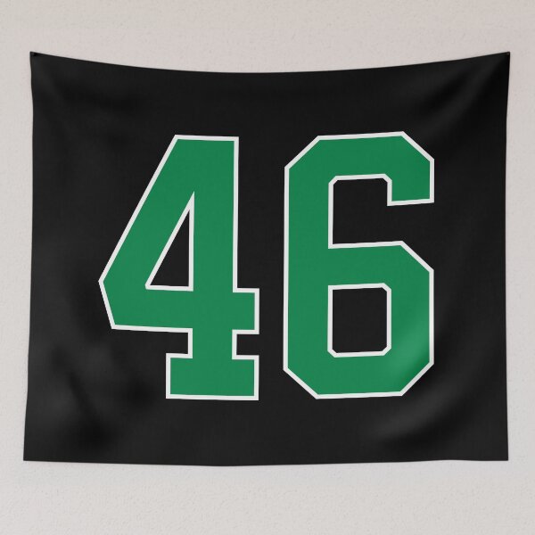 Item preview, 46 number, green lucky sports forty six designed and sold by ArtIsParty.