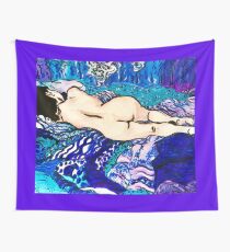 Blue Billie Wall Tapestry
