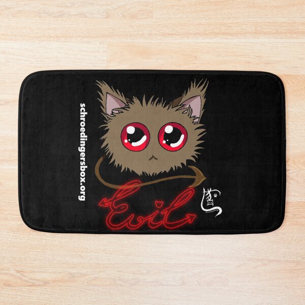 Item preview, Evil emoticon on black designed and sold by Schrödingers Box.