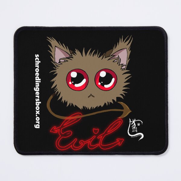 Item preview, Evil emoticon on black designed and sold by Schrödingers Box.
