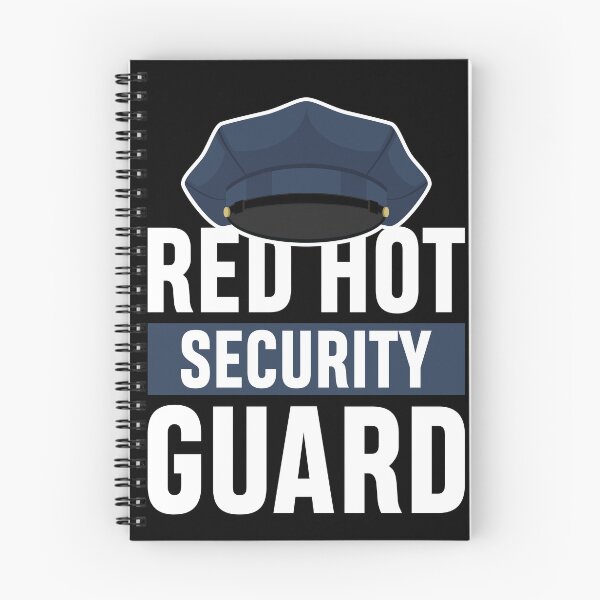 Item preview, Red hot security guard designed and sold by SidTastic .