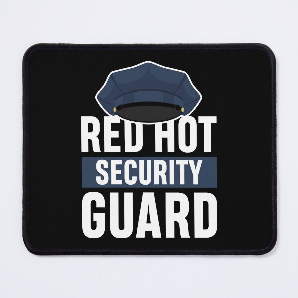 Item preview, Red hot security guard designed and sold by SidTastic .