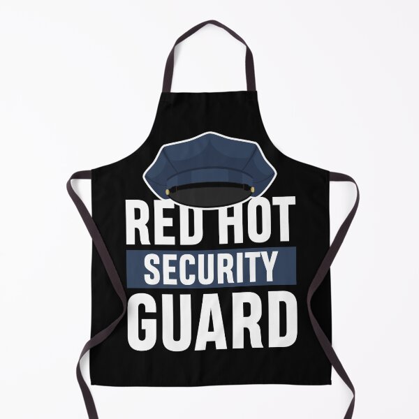 Item preview, Red hot security guard designed and sold by SidTastic .