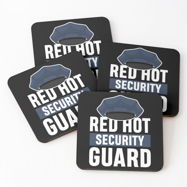 Item preview, Red hot security guard designed and sold by SidTastic .