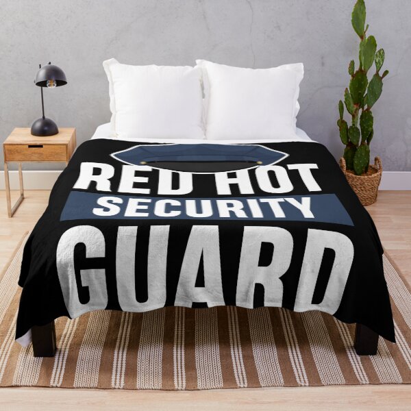 Item preview, Red hot security guard designed and sold by SidTastic .