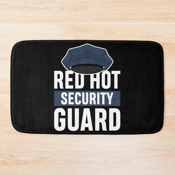 Item preview, Red hot security guard designed and sold by SidTastic .