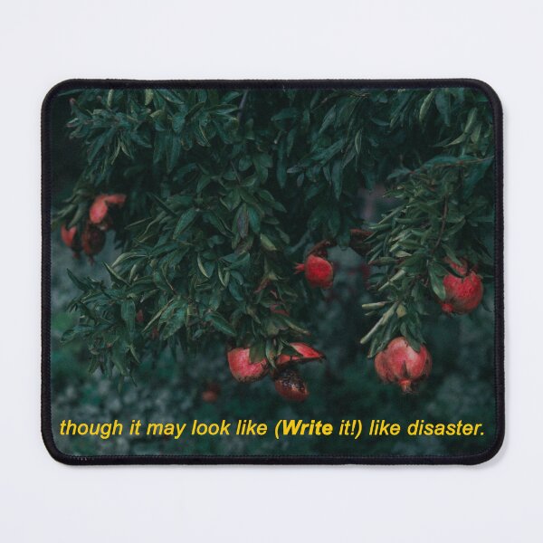Item preview, Red Pomegranate Fruit Tree Garden - Elizabeth Bishop Loss Poem designed and sold by Sitorus Sun.