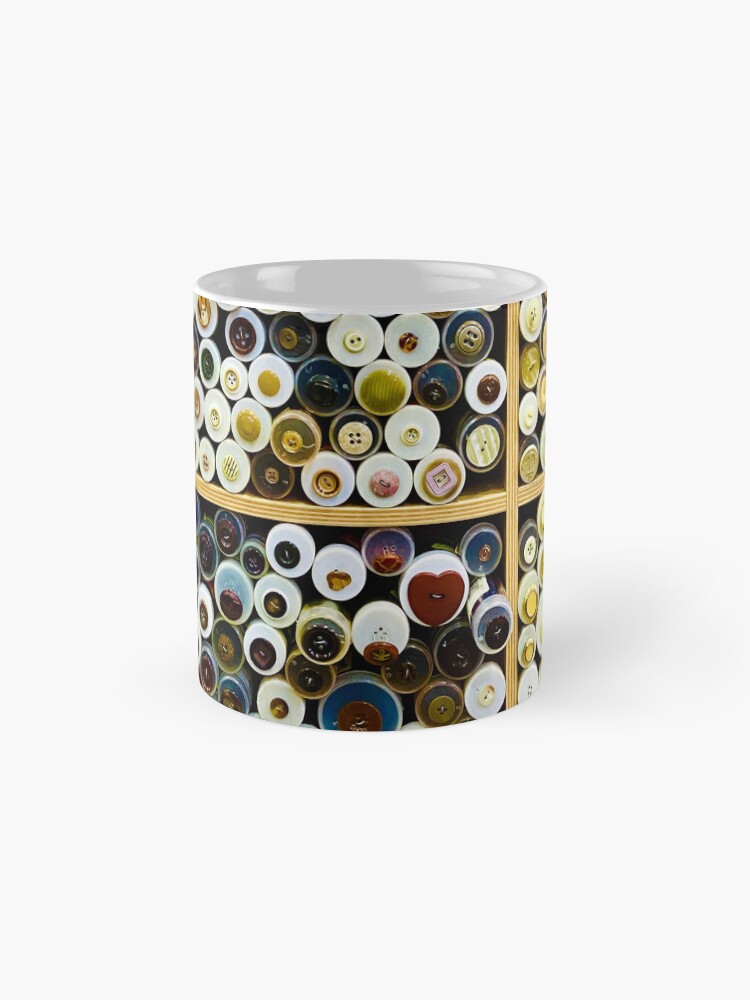 Vista alternativa de Taza de café Button tubes sale display warm colors