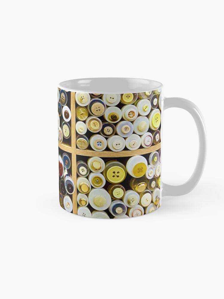 Vista alternativa de Taza de café Button tubes sale display warm colors