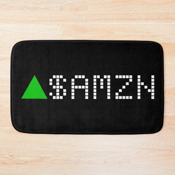 Item preview, Amazon Stock Ticker Green - White Font designed and sold by frankyou.