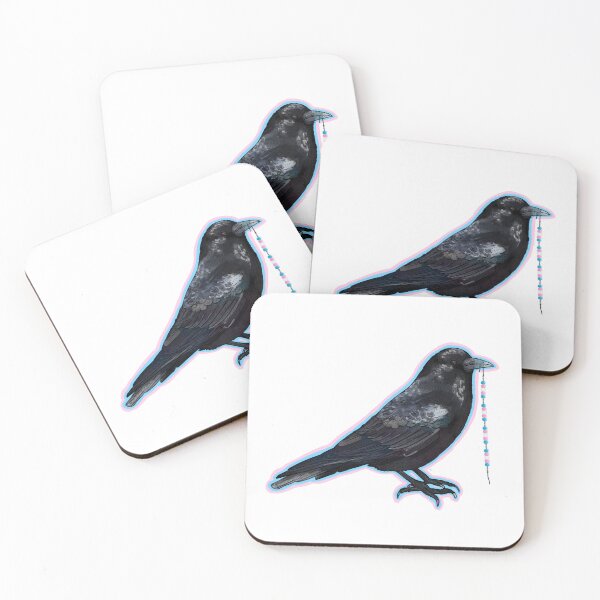 Item preview, Transgender Crow Trans Pride designed and sold by kylepeterart.