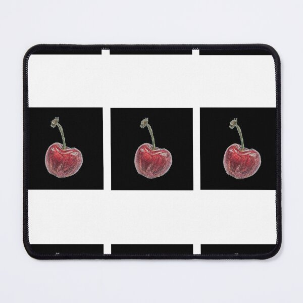 Item preview, Fruit cherry motif design black designed and sold by Christina Klein.