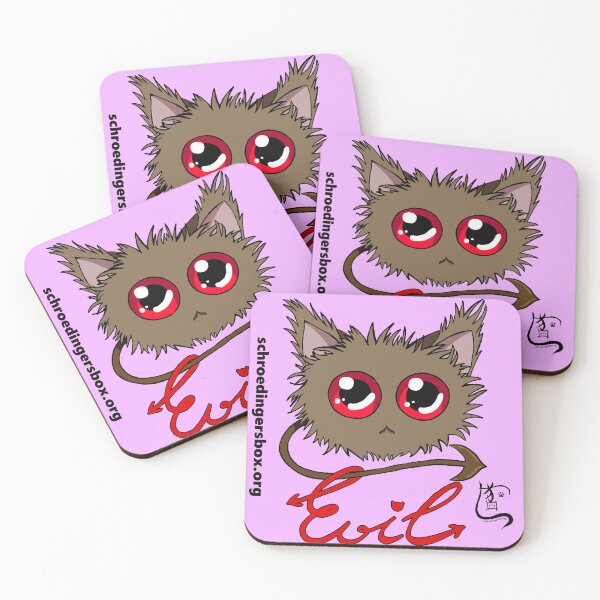 Artikel-Vorschau von Emoticat Evil, designt und verkauft von Schrödingers Box.