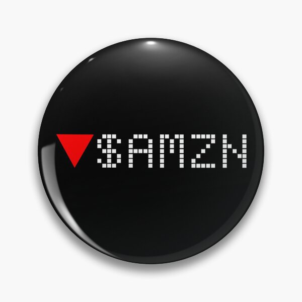 Item preview, Amazon Stock Ticker Red - White Font designed and sold by frankyou.