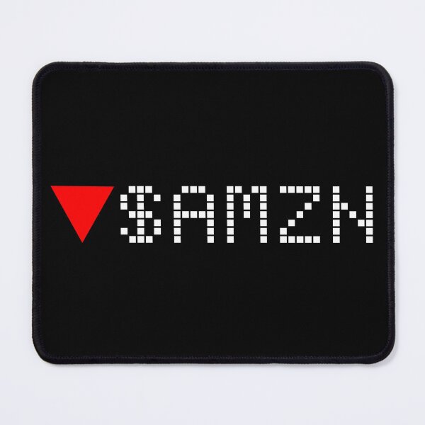 Item preview, Amazon Stock Ticker Red - White Font designed and sold by frankyou.
