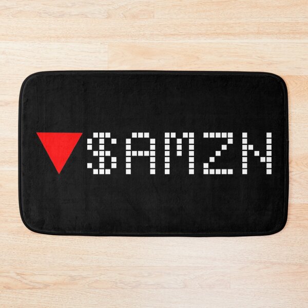 Item preview, Amazon Stock Ticker Red - White Font designed and sold by frankyou.