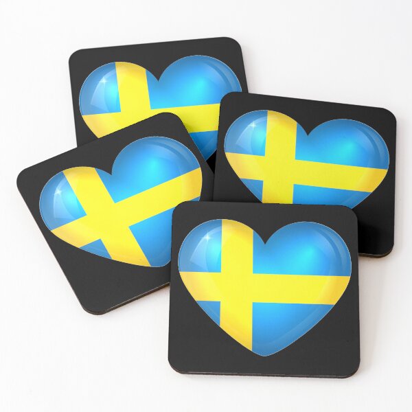 Item preview, My heart is in Sweden, Love Sweden. designed and sold by ArtIsParty.