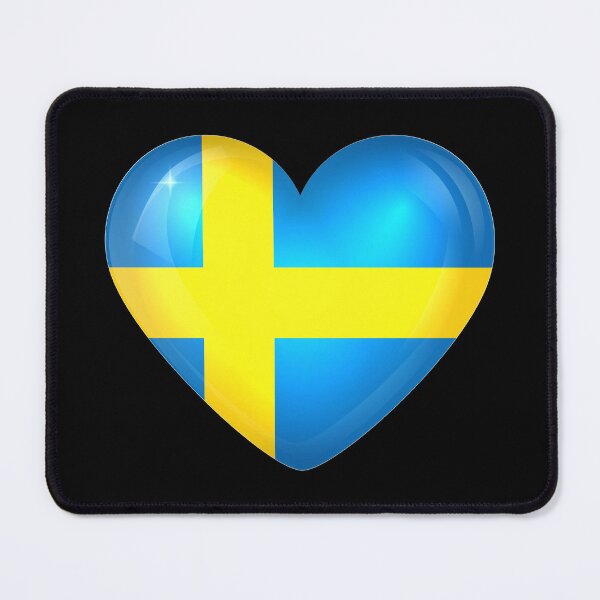 Item preview, My heart is in Sweden, Love Sweden. designed and sold by ArtIsParty.