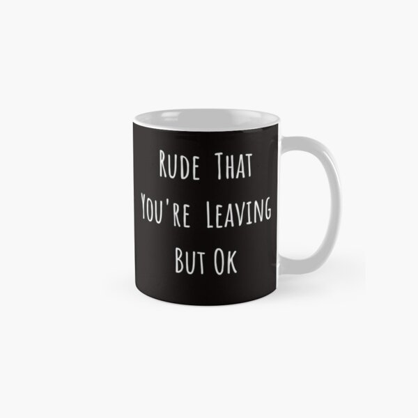 Funny mugs for coworker,You're Dead to Us Now,Colleague Farewell,Retirement  Gift,Coworker Goodbye,coworker leaving gift Coffee Mug by pillowaza