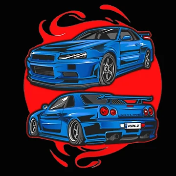 Artwork thumbnail, JDM LEGENDS R34 by Racingdecals