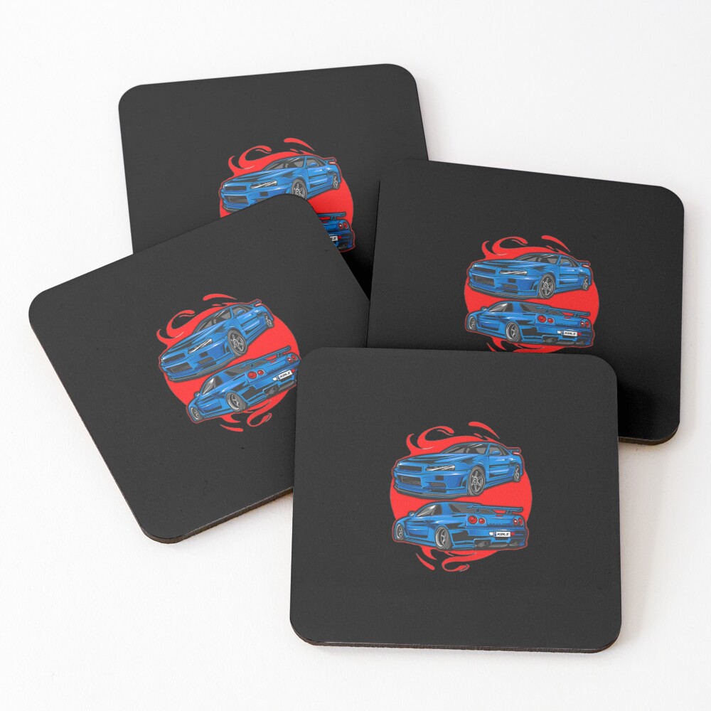 Item preview, Coasters (Set of 4) designed and sold by Racingdecals.