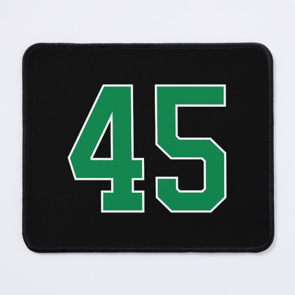 Item preview, 45 number, green lucky sports forty five designed and sold by ArtIsParty.