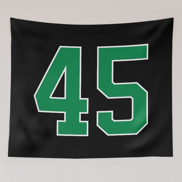 Item preview, 45 number, green lucky sports forty five designed and sold by ArtIsParty.