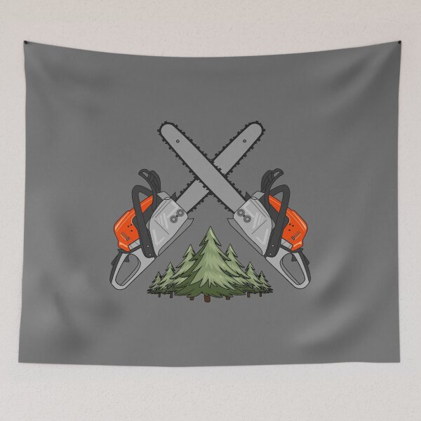 Item preview, Chainsaw Forest designed and sold by LaftaDesign.