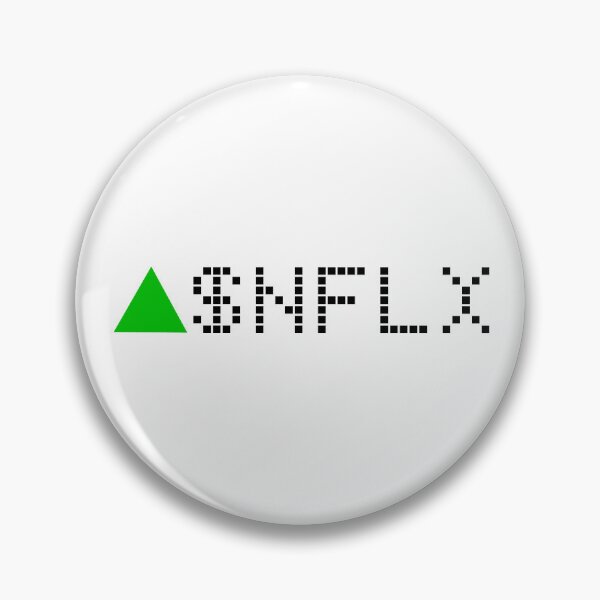 Item preview, Netflix Stock Ticker Green - Black Font designed and sold by frankyou.