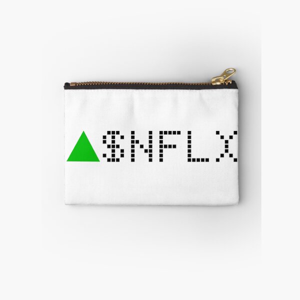Item preview, Netflix Stock Ticker Green - Black Font designed and sold by frankyou.