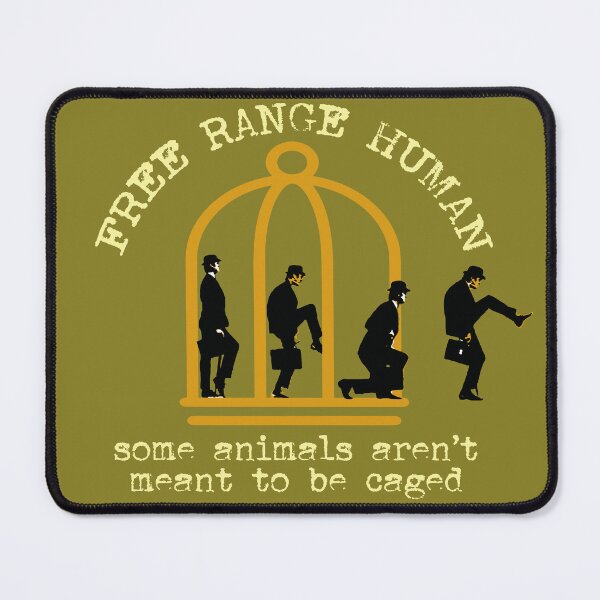 Item preview, FREE RANGE HUMAN - some animals designed and sold by BenCowanArt.