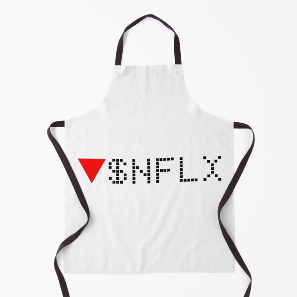 Item preview, Netflix Stock Ticker Red - Black Font designed and sold by frankyou.