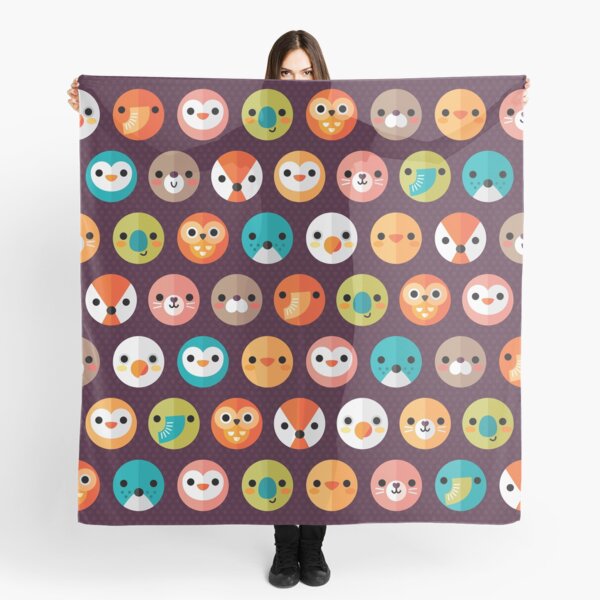 Smiley Faces Scarf