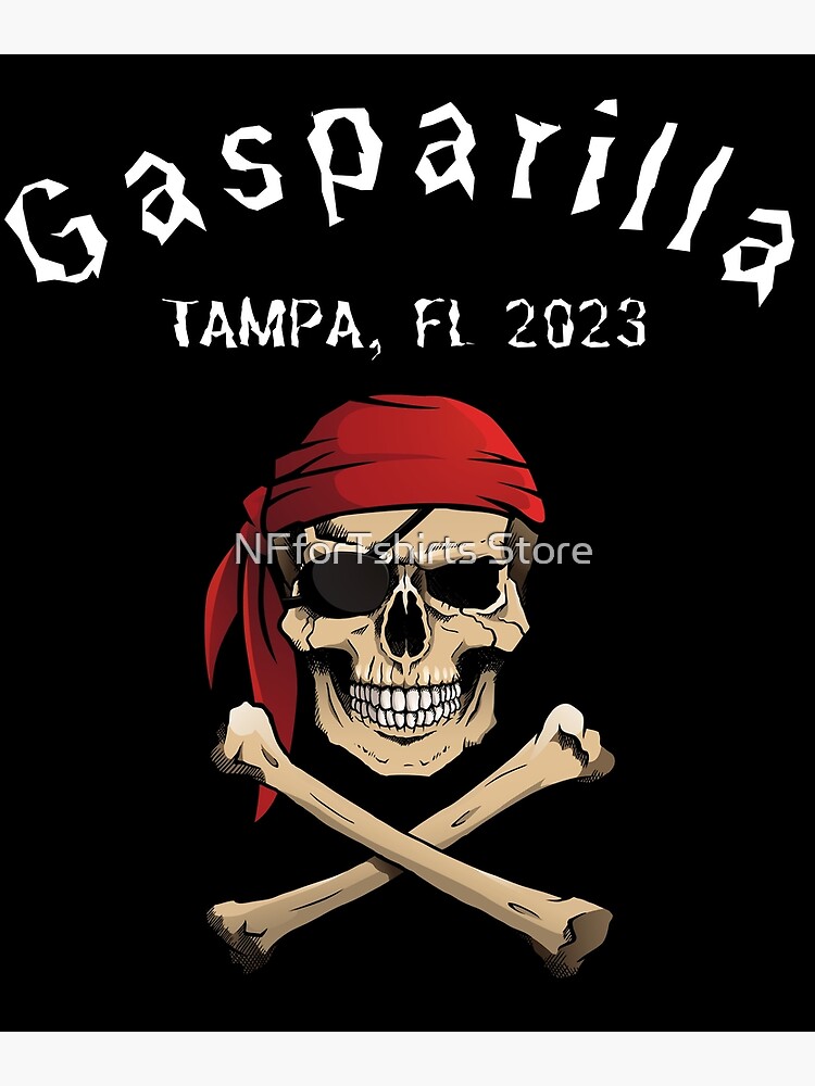 "Gasparilla 2023 Pirate Festival Tampa FL 2023 Souvenir" Poster by