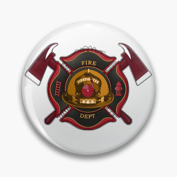 Item preview, Fire Fighter Badge  designed and sold by BLKHAS.
