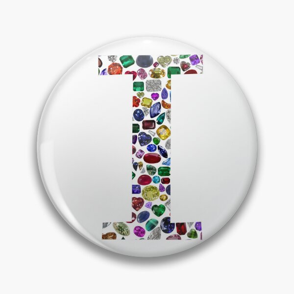 Item preview, Letter I designed and sold by DigitalGemArt.