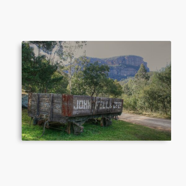 Newnes railway history Canvas Print