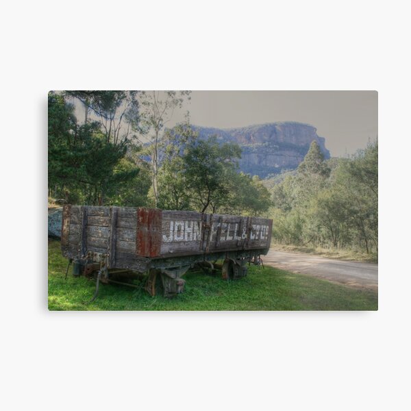 Newnes railway history Metal Print