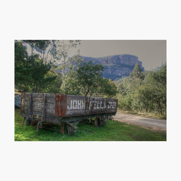 Newnes railway history Photographic Print