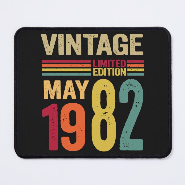 Item preview, 40 Years Old Gifts Vintage May 1982 - 40th Birthday gift designed and sold by BahaaIB.