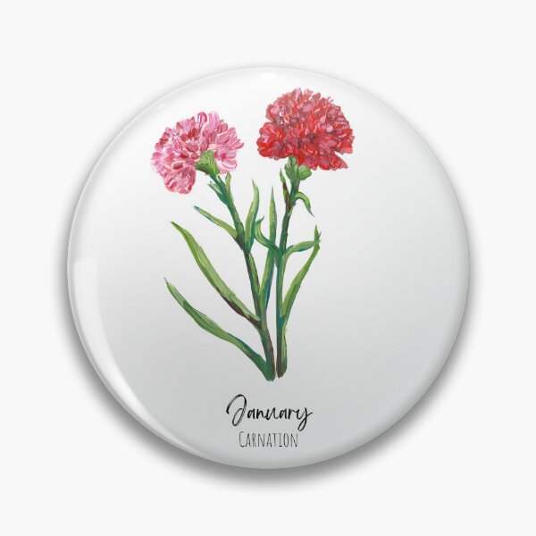 Item preview, January Birth Flower designed and sold by Roy & Tiffany.