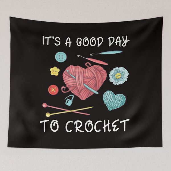 Item preview, Crochet Shirt, Good Day to Crochet Shirt, Crochet Gift, Shirts for Women, Gift for Her, Mother's Day Shirt, Crochet Lover Gift, Crafter Mom T-Shirt designed and sold by wizanestore.