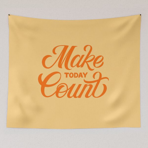 Item preview, Make Today Count - Summer Edition designed and sold by Kmdc-lettering.