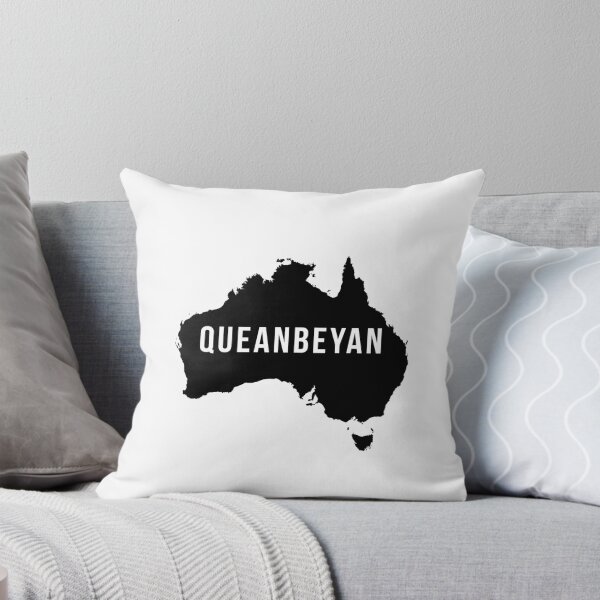 Item preview, Queanbeyan, Australia State Silhouette designed and sold by CartoCreative.