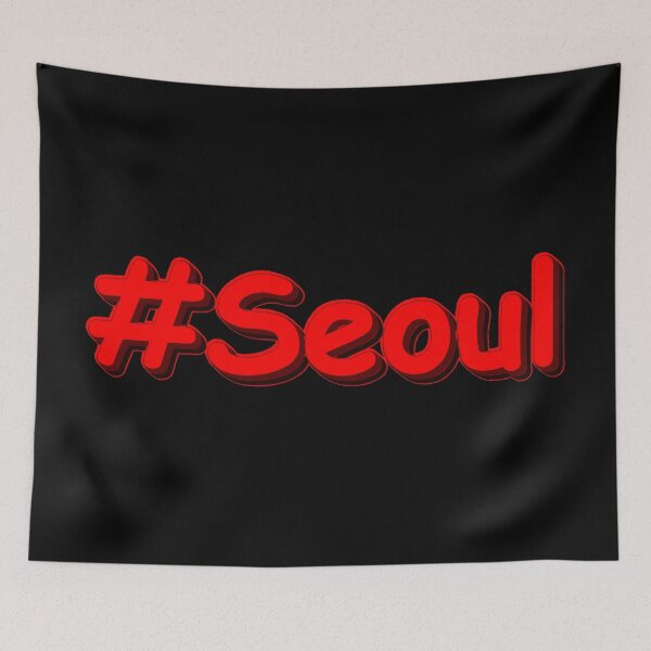 Item preview, "#Seoul" Cute Design. Buy Now designed and sold by Health And Fitness Posts e-Store.