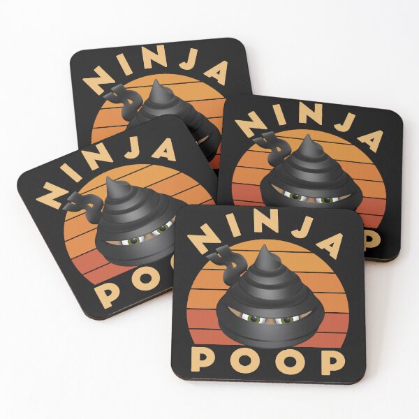 Item preview, Ninja Poop | Funny Poop designed and sold by mattades.