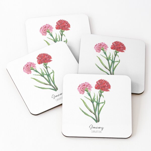 Item preview, January Birth Flower designed and sold by Roy & Tiffany.