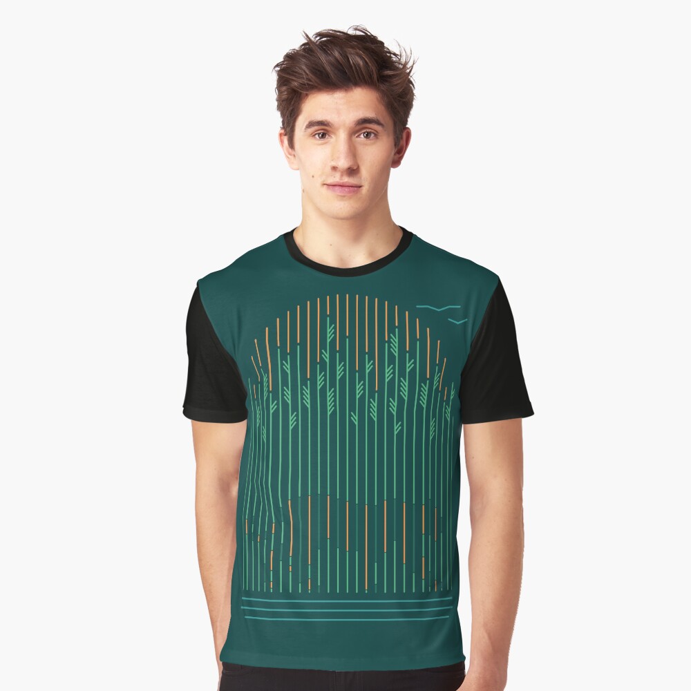 Aperçu de l'œuvre T-shirt graphique créée et vendue par thepapercrane.