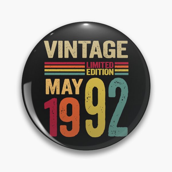 Item preview, 30 Years Old Gifts Vintage May 1992 - 30th Birthday gift designed and sold by BahaaIB.