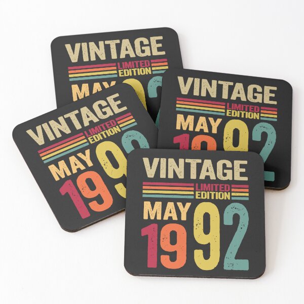 Item preview, 30 Years Old Gifts Vintage May 1992 - 30th Birthday gift designed and sold by BahaaIB.